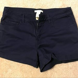 H&M Navy Shorts Size 6